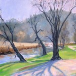 Calvin Lynch Laurel Hill Creek oil 18”x 24”