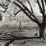 Richard A. Stoner, 
Latrobe<br>
<b>Prunning the Apple</b><br>
Contact Gelatin Silver Print
7 1/2" x 9 1/2"
