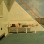 Benjamin Thomas Ferry Sleeper Acrylic on canvas 24”x 32”