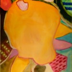 Kathleen Zimbicki, Carnegie<br><b>Happy Feet</b><br>
Watercolor  30 x 24"
