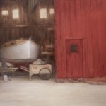 Jaime Cooper, 
Ligonier<br>
<b>Shipyard</b><br>
oil on canvas<br>
24" x 16"<br>
