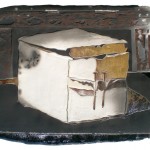 John Dorinsky, 
New Kensington<br>
<b>Nail Box</b><br>
Raky Ceramic<br>
17" x 21"<br>
