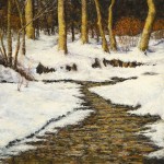 Stephany Myers, 
Washington<br>
<b>Winter Melody</b><br>
Pastel<br>
24 x 24<br>
