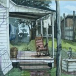 Phiris Kathryn Sickels Grandma’s Chair Watercolor 24”x30”