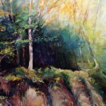 Maeianne Fyda, The Woodlot
Pastel on Wallis Paper
17.5  x 23.5
