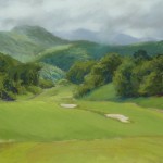 Diane Grguras<br><b>
#5 at Rocky Gap</b>
Pastel
17" x 20"
