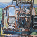 Larry R. Mallory<br><b>
Hookroller Not Included</b>
Watercolor
31 x 38
