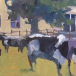 AWARD OF MERIT, Doreen Currie, <b>The Homestead,</b> Oil on canvas, 30 x 40