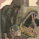 Fran Gialamas
 <b>Fearless </b>
Photo Assemblage, 
13 x 13
