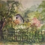 Susan Hrubes, Hidden Cottage, Watercolor, 
18 x 22
