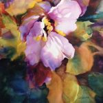 Jan Sabatos, 
<B>Fall Foliage, </B>
Watercolor, 
19 x 19