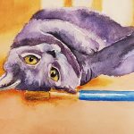 Janice Decker,
Watercolor Mews,
Watercolor,
14 by 18
